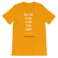 His Life Short-Sleeve Unisex T-Shirt - Walk Of The Spirit Apparel